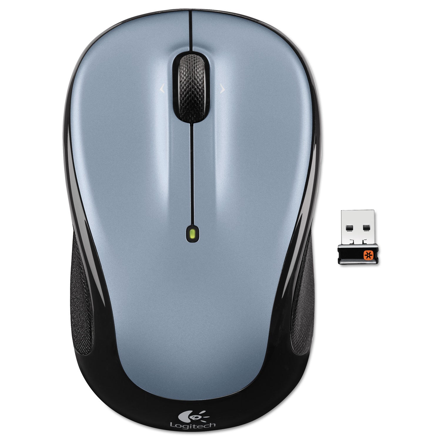 M325 Wireless Mouse, 2.4 GHz Frequency/30 ft Wireless Range, Left/Right Hand Use, Silver Logitech® Flipcost