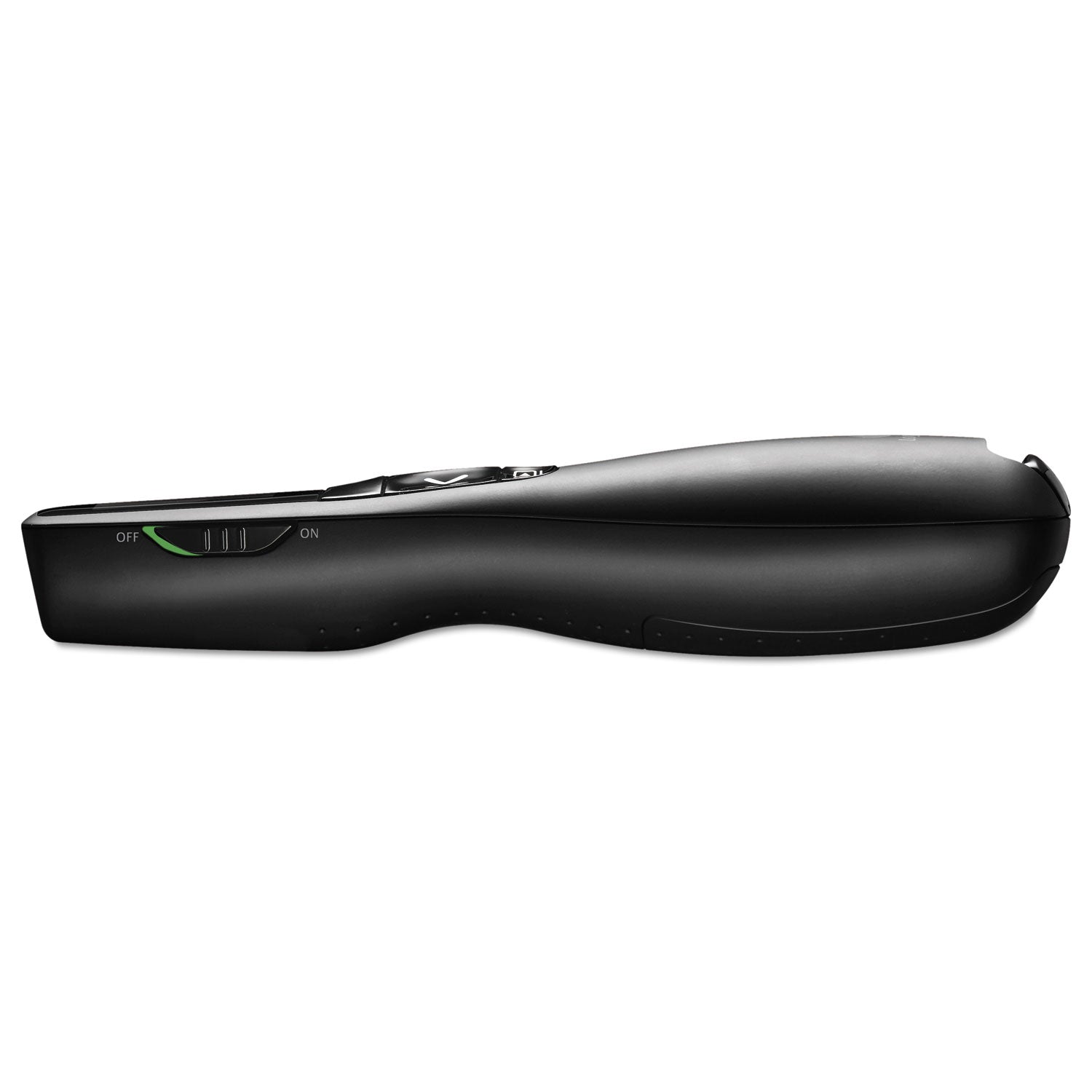 Logitech® R800 Wireless Laser Presentation Remote w/LCD Display, Class 2, 100 ft Range, Matte Black