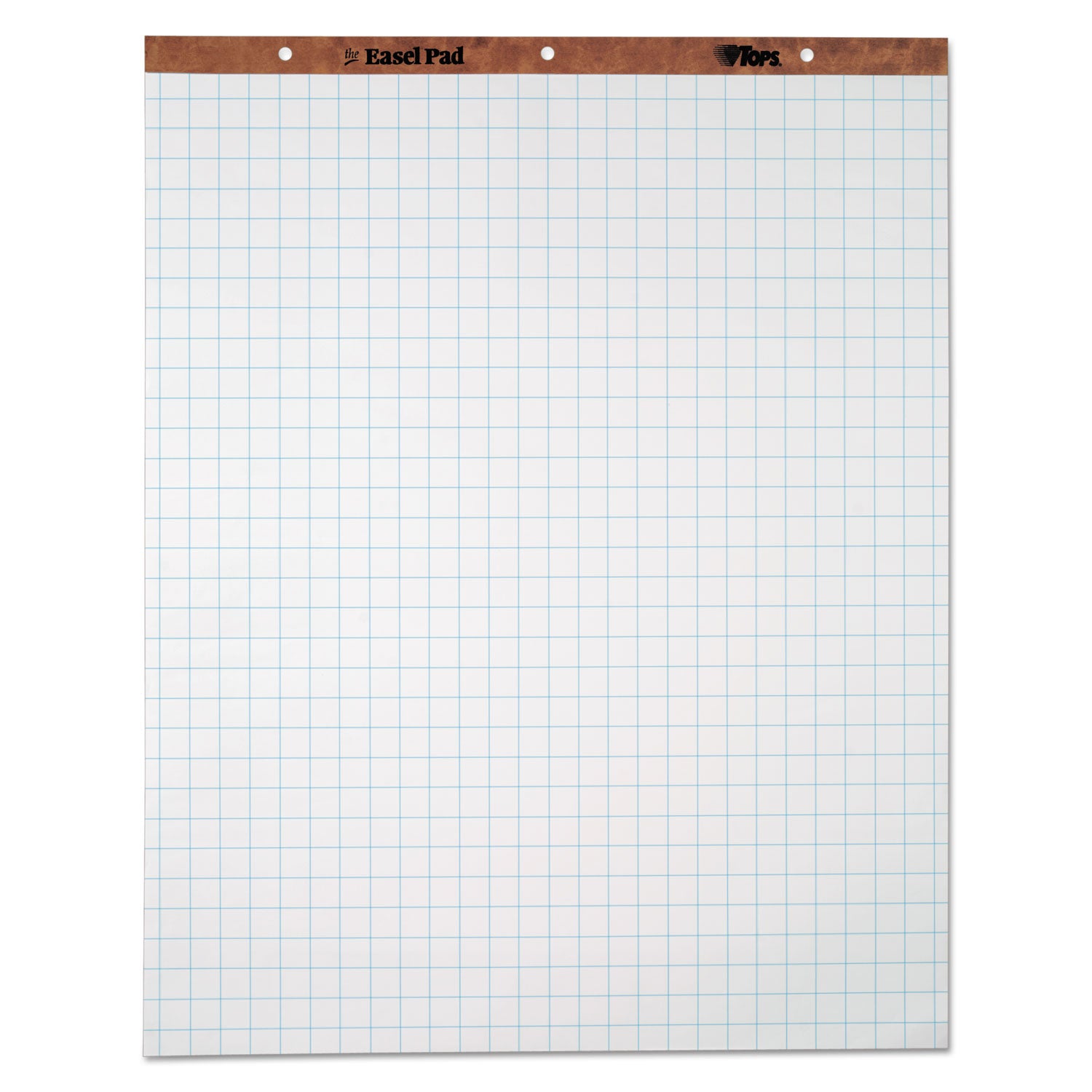 Easel Pads, Quadrille Rule (1 sq/in), 27 x 34, White, 50 Sheets, 4/Carton