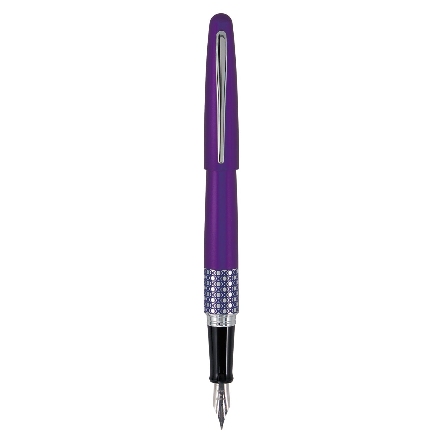 MR Retro Pop Collection Fountain Pen, Fine 0.7 mm, Black Ink, Purple