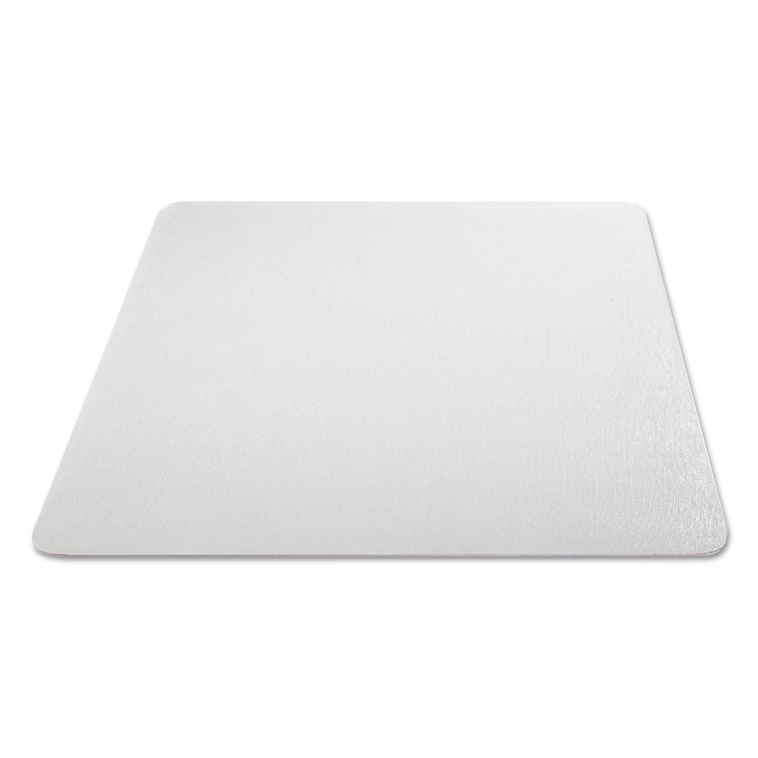 deflecto® EconoMat All Day Use Chair Mat for Hard Floors, Rolled Packed, 45 x 53, Clear