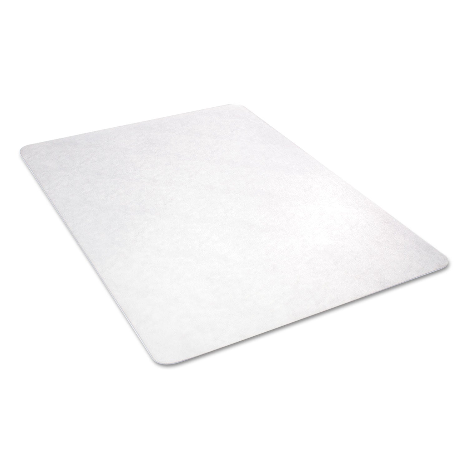 deflecto® EconoMat All Day Use Chair Mat for Hard Floors, Rolled Packed, 45 x 53, Clear