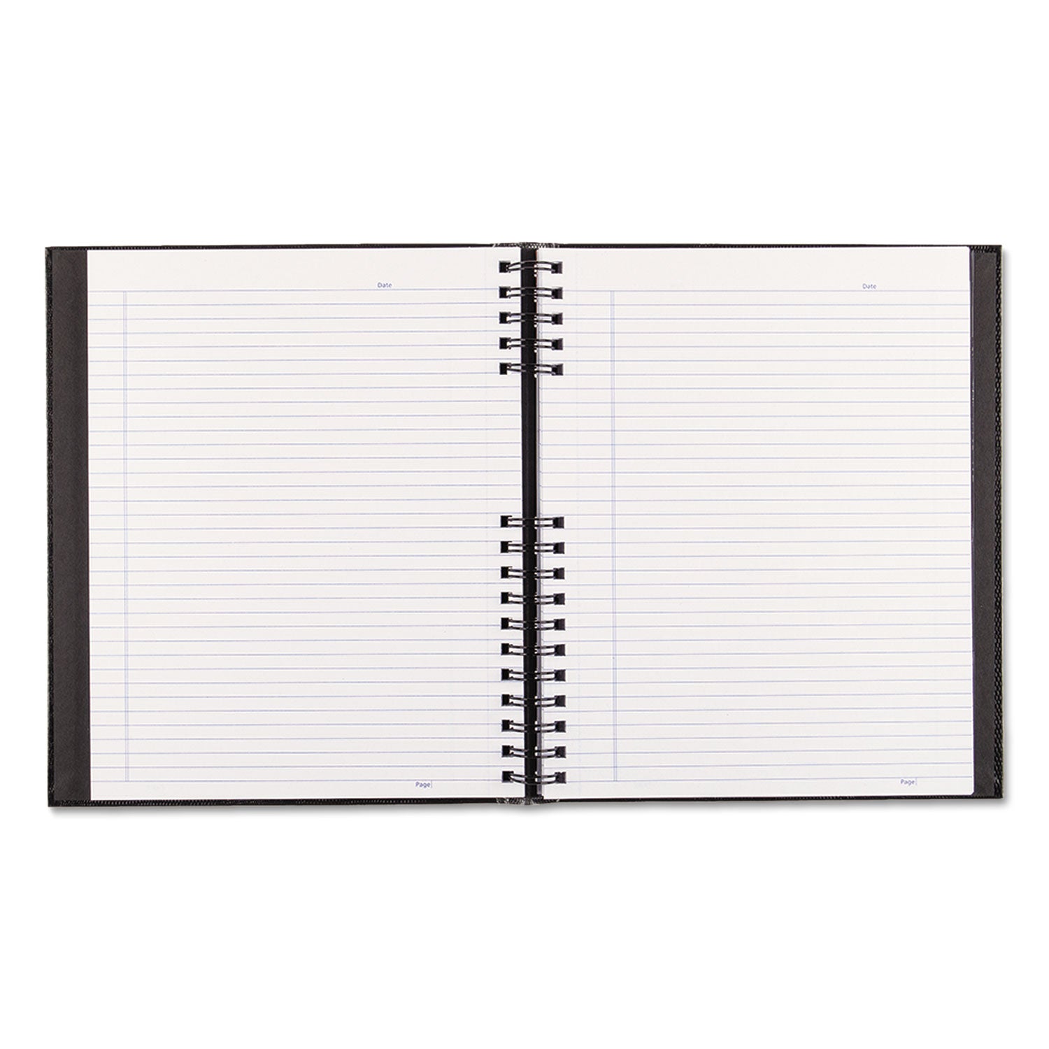 Blueline® NotePro Notebook, 1-Subject, Medium/College Rule, Black Cover, (150) 11 x 8.5 Sheets