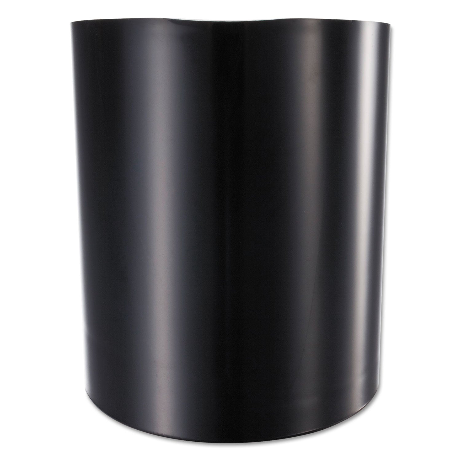 Officemate Recycled Big Pencil Cup, Plastic, 4.25 x 4.5 x 5.75, Black