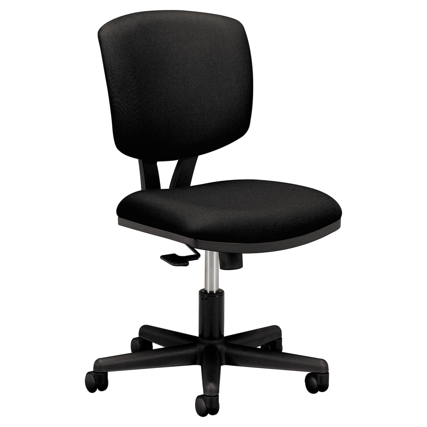 Volt Series Task Chair with Synchro-Tilt, Supports Up to 250 lb, 18" to 22.25" Seat Height, Black