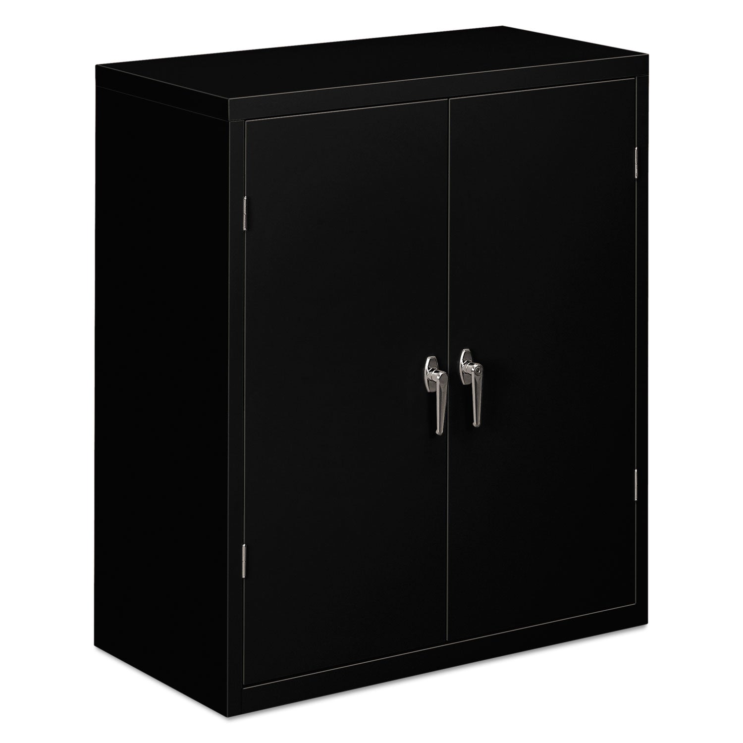 Assembled Storage Cabinet, 36w x 18d x 42h, Black