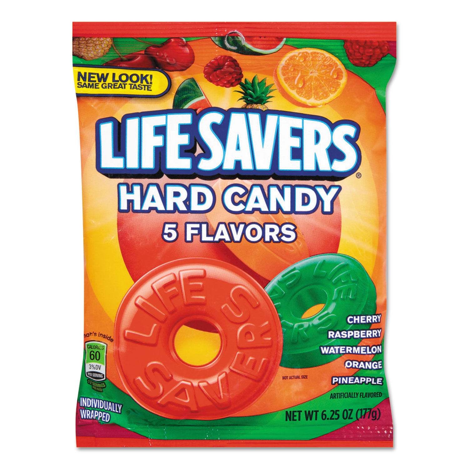 Hard Candy, Original Five Flavors, 6.25 oz Bag