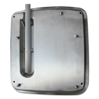 WORLD DRYER® VERDEdri Hand Dryer Top Entry Adapter Kit, 1.25 x 14.38 x 13.5, Stainless Flipcost Flipcost