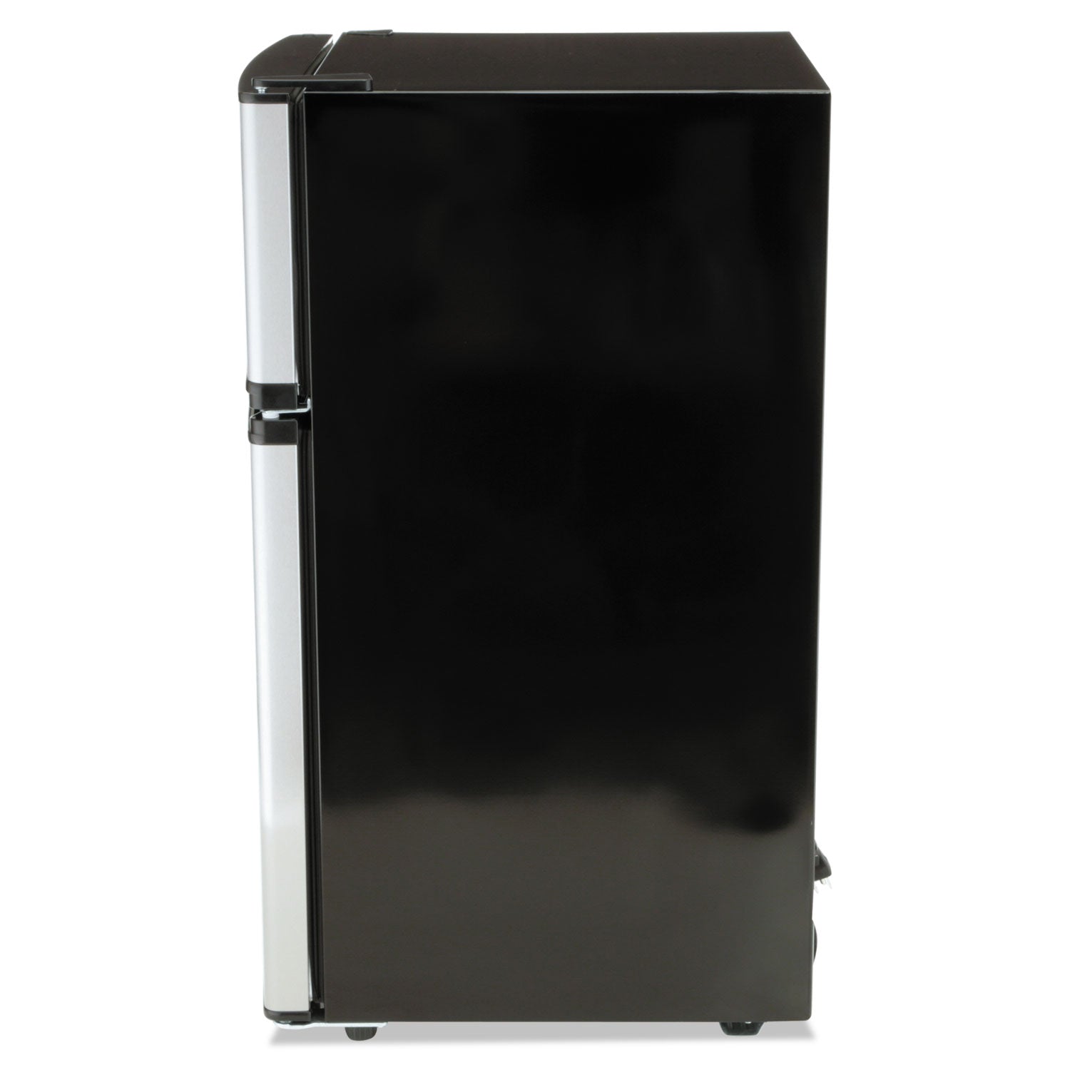 Avanti Counter-Height 3.1 Cu. Ft Two-Door Refrigerator/Freezer, Black/Stainless Steel