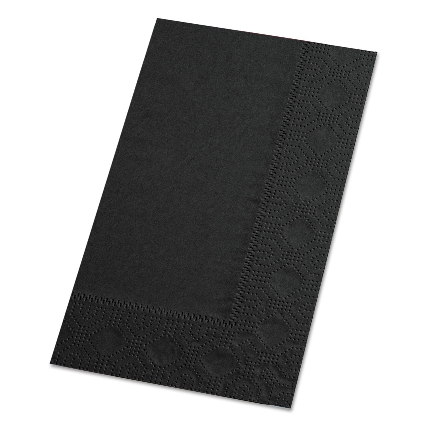 Hoffmaster® Dinner Napkins, 2-Ply, 15 x 17, Black, 1000/Carton