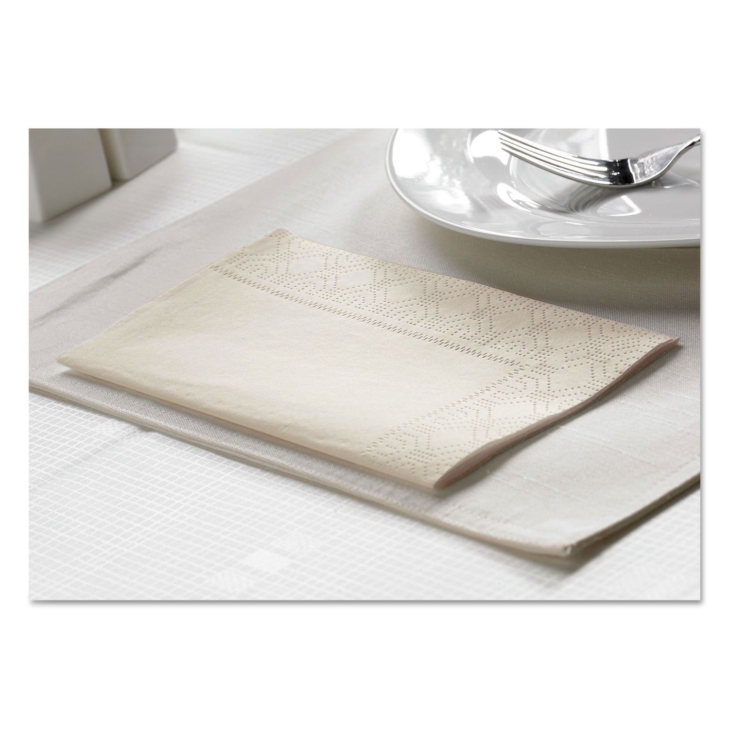 Hoffmaster® Dinner Napkins, 2-Ply, 15 x 17, White, 1000/Carton