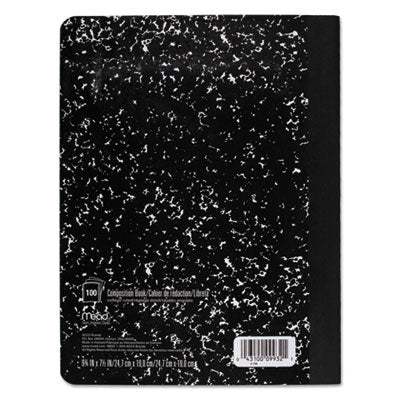 MEAD PRODUCTS Square Deal Composition Book, Medium/College Rule, Black Cover, (100) 9.75 x 7.5 Sheets - Flipcost