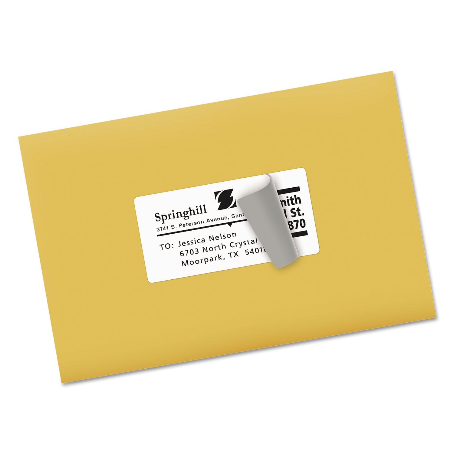 Avery® Shipping Labels w/ TrueBlock Technology, Laser Printers, 2 x 4, White, 10/Sheet, 250 Sheets/Box