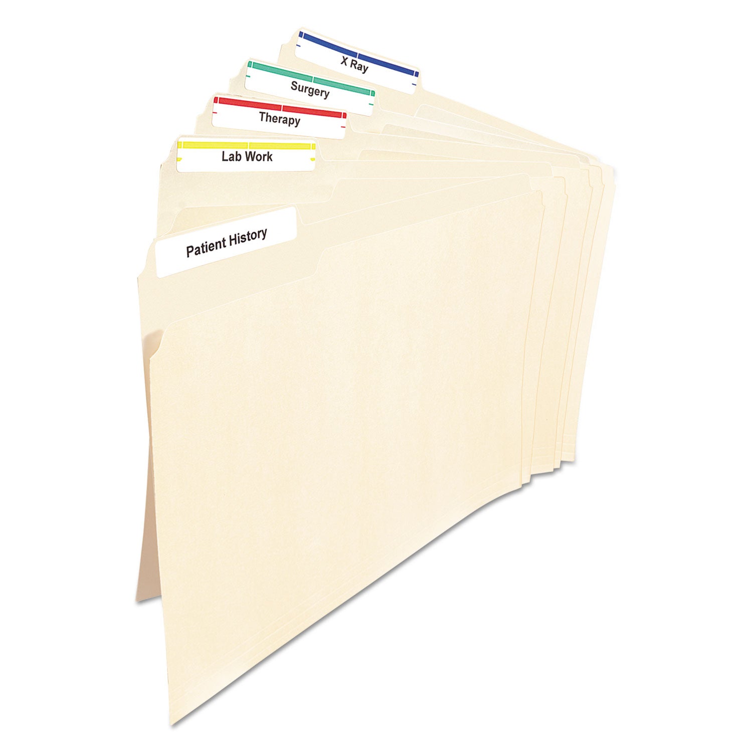 Avery® Permanent TrueBlock File Folder Labels with Sure Feed Technology, 0.66 x 3.44, White, 30/Sheet, 25 Sheets/Pack