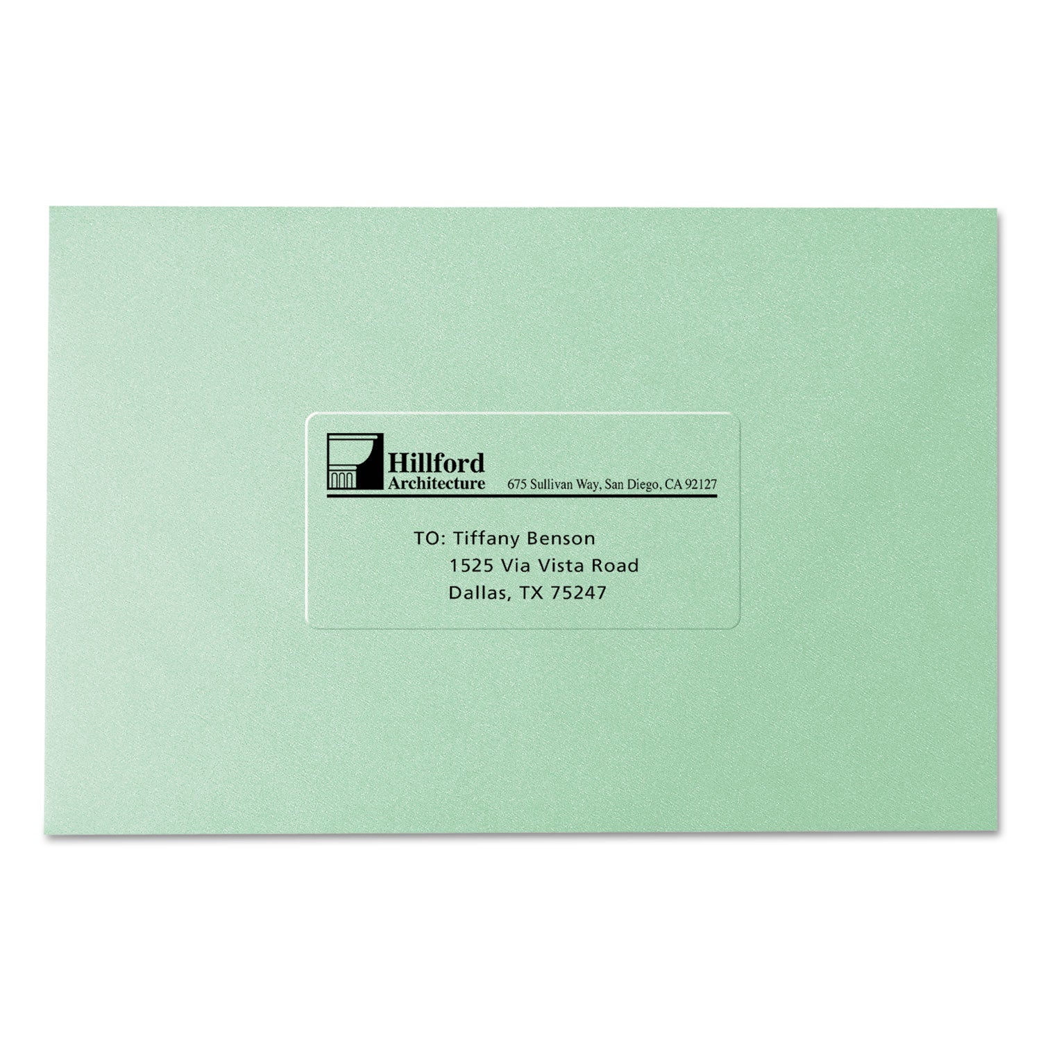 Avery® Matte Clear Easy Peel Mailing Labels w/ Sure Feed Technology, Inkjet Printers, 2 x 4, Clear, 10/Sheet, 10 Sheets/Pack