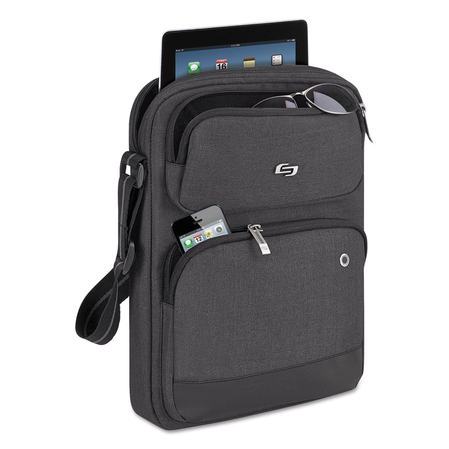 Solo Urban Universal Tablet Sling for 8.5" to 11" Tablets, Gray