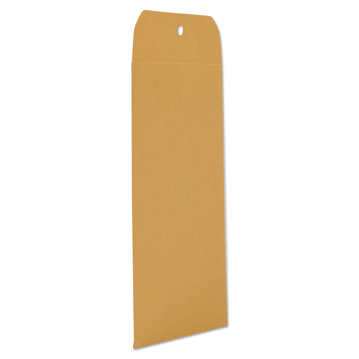 Universal® Kraft Clasp Envelope, #63, Square Flap, Clasp/Gummed Closure, 6.5 x 9.5, Brown Kraft, 100/Box