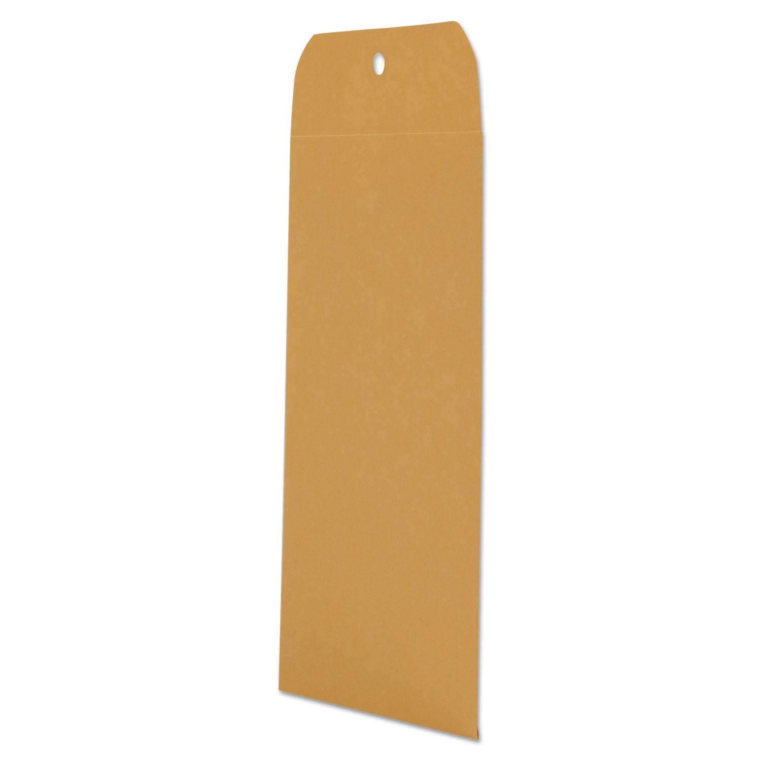 Universal® Kraft Clasp Envelope, #63, Square Flap, Clasp/Gummed Closure, 6.5 x 9.5, Brown Kraft, 100/Box