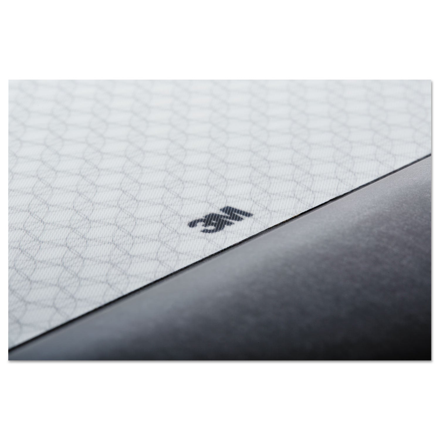 3M™ Mouse Pad with Precise Mousing Surface and Gel Wrist Rest, 8.5 x 9, Gray/Black