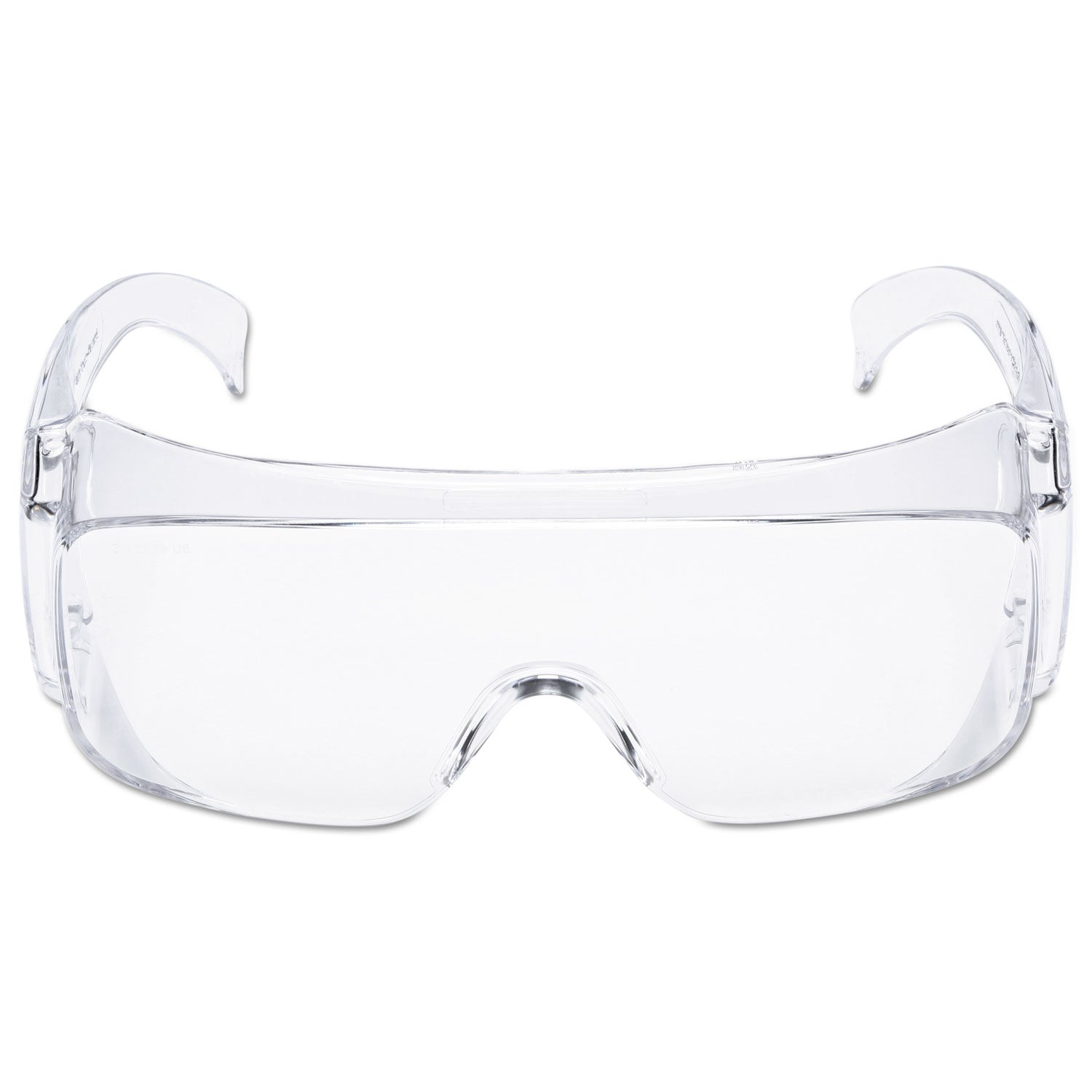 3M™ Tour Guard V Safety Glasses, One Size Fits Most, Clear Frame/Lens, 20/Box