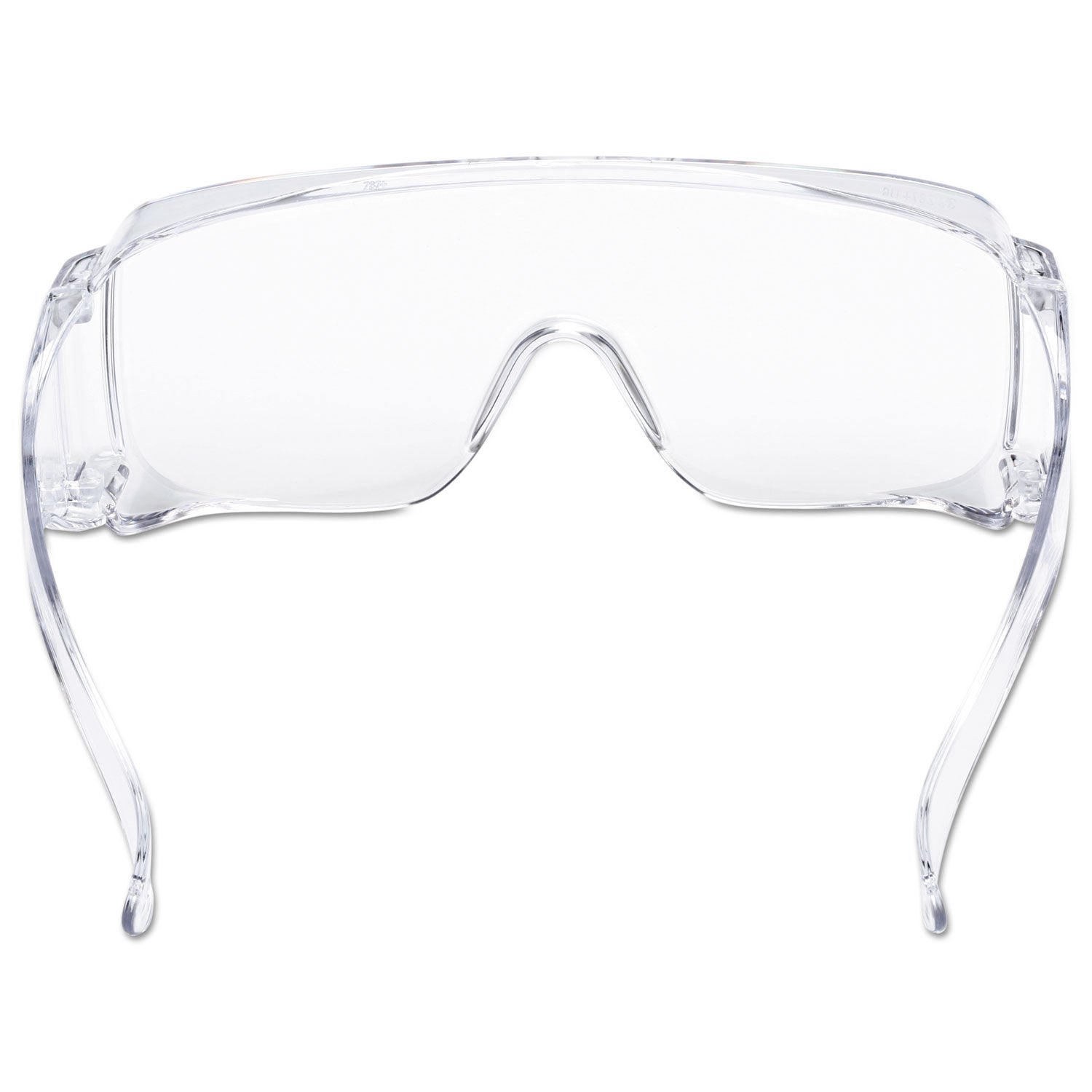 3M™ Tour Guard V Safety Glasses, One Size Fits Most, Clear Frame/Lens, 20/Box