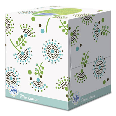 PROCTER & GAMBLE Plus Lotion Facial Tissue, 1-Ply, White, 56 Sheets/Box, 24 Boxes/Carton - Flipcost