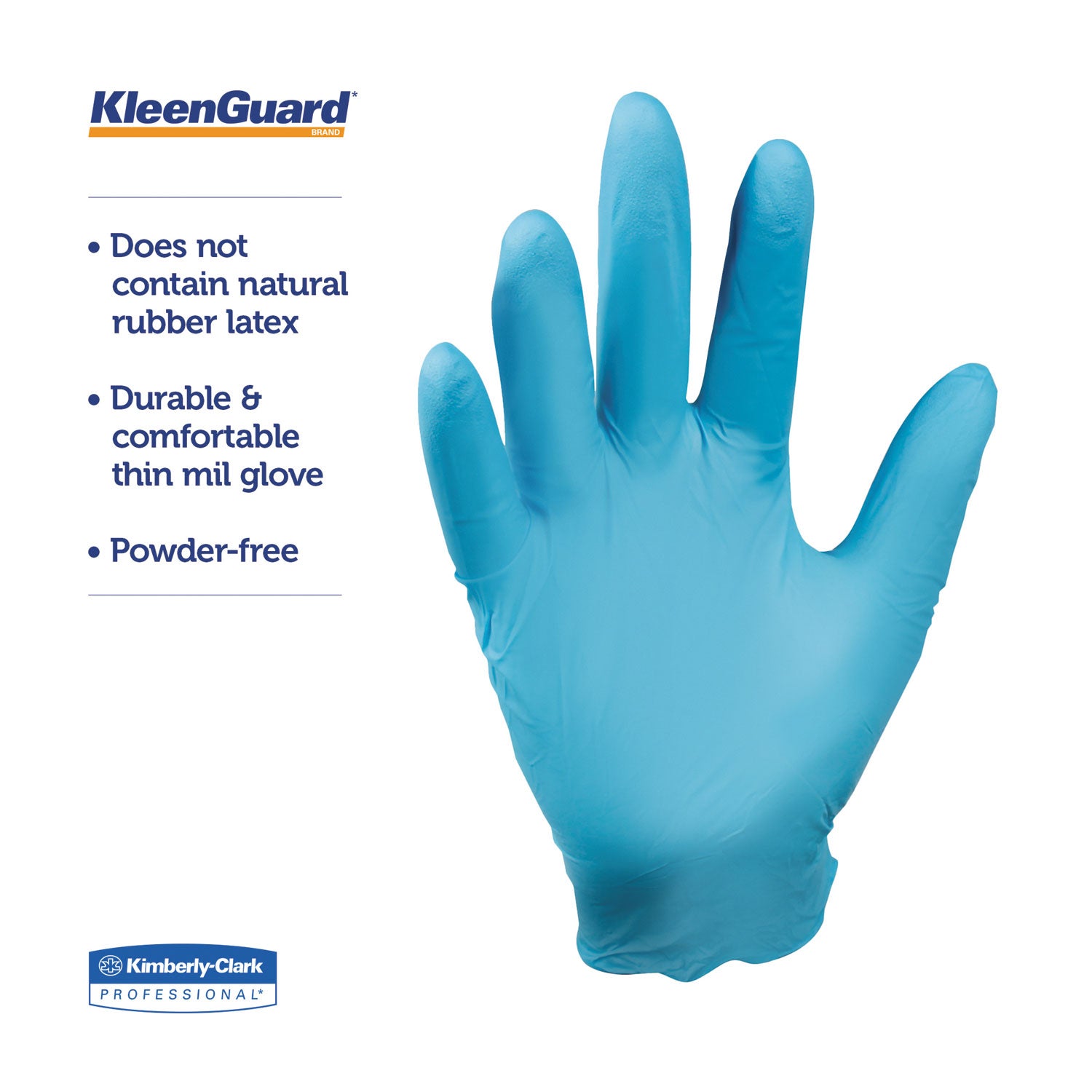 G10 Blue Nitrile Gloves, X-Small, Blue, 100/Box KleenGuard™ Flipcost