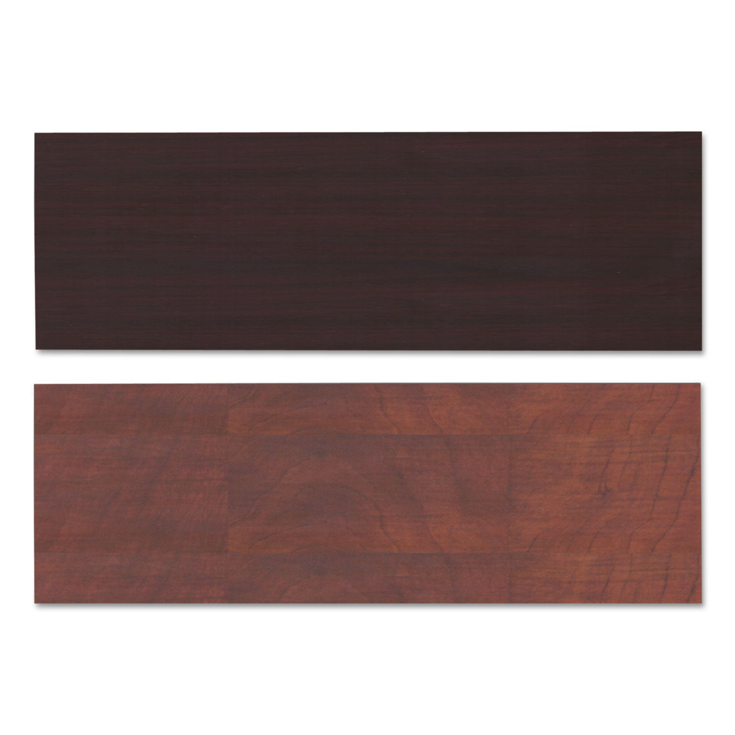 Alera® Reversible Laminate Table Top, Rectangular, 71.5w x 23.63,Medium Cherry/Mahogany