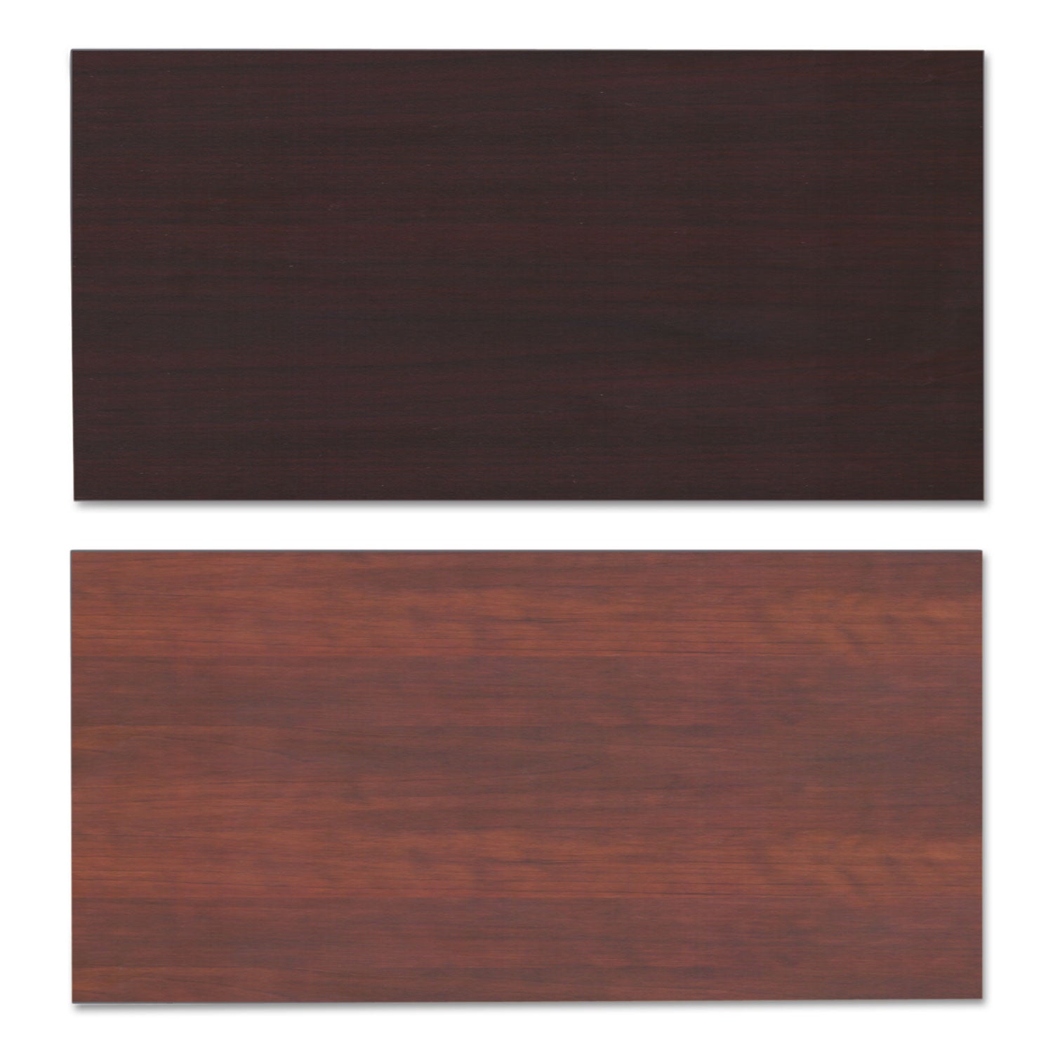 Alera® Reversible Laminate Table Top, Rectangular, 59.38w x 29.5,Medium Cherry/Mahogany