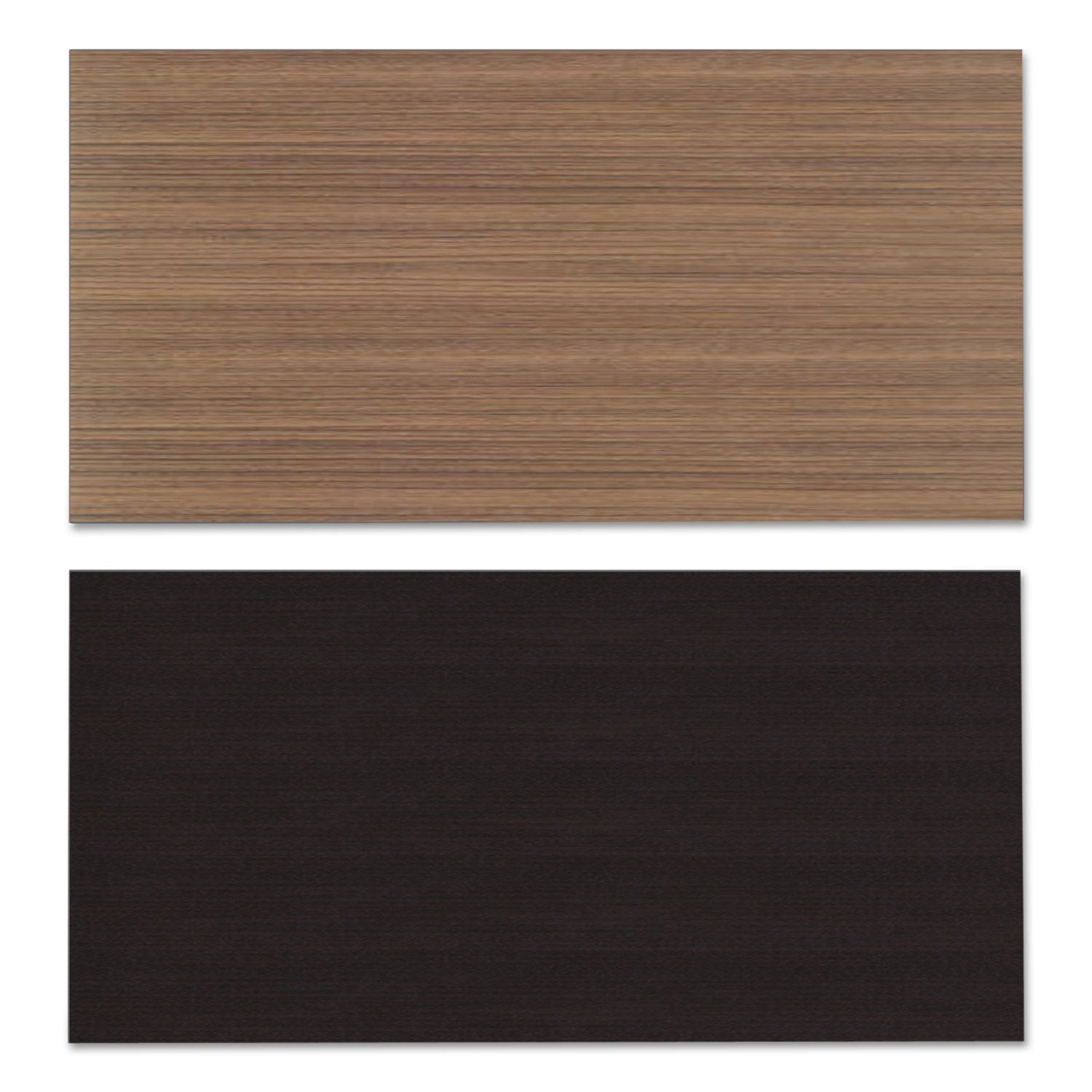 Alera® Reversible Laminate Table Top, Rectangular, 47.63w x 23.63d, Espresso/Walnut