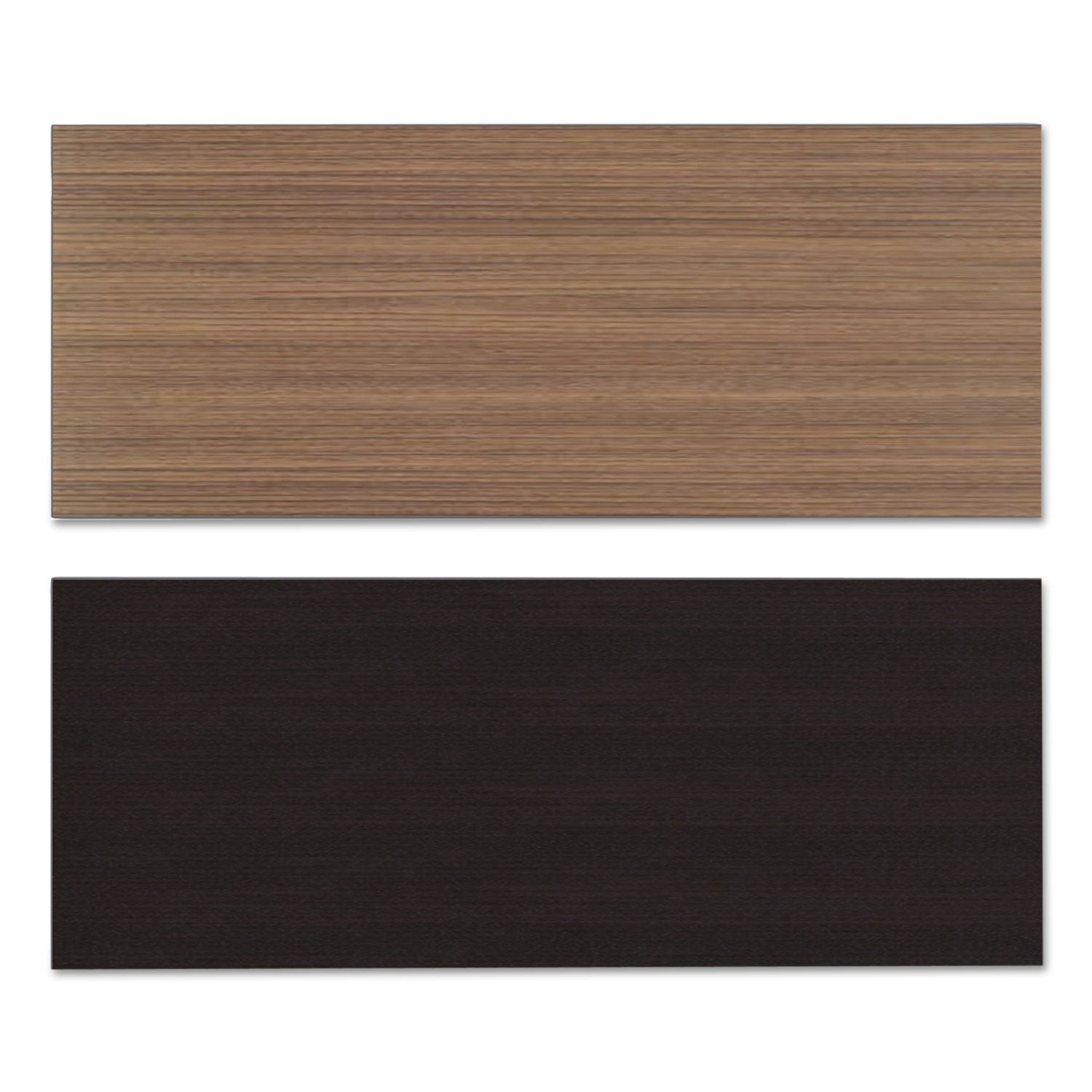 Alera® Reversible Laminate Table Top, Rectangular, 59.38w x 23.63d, Espresso/Walnut