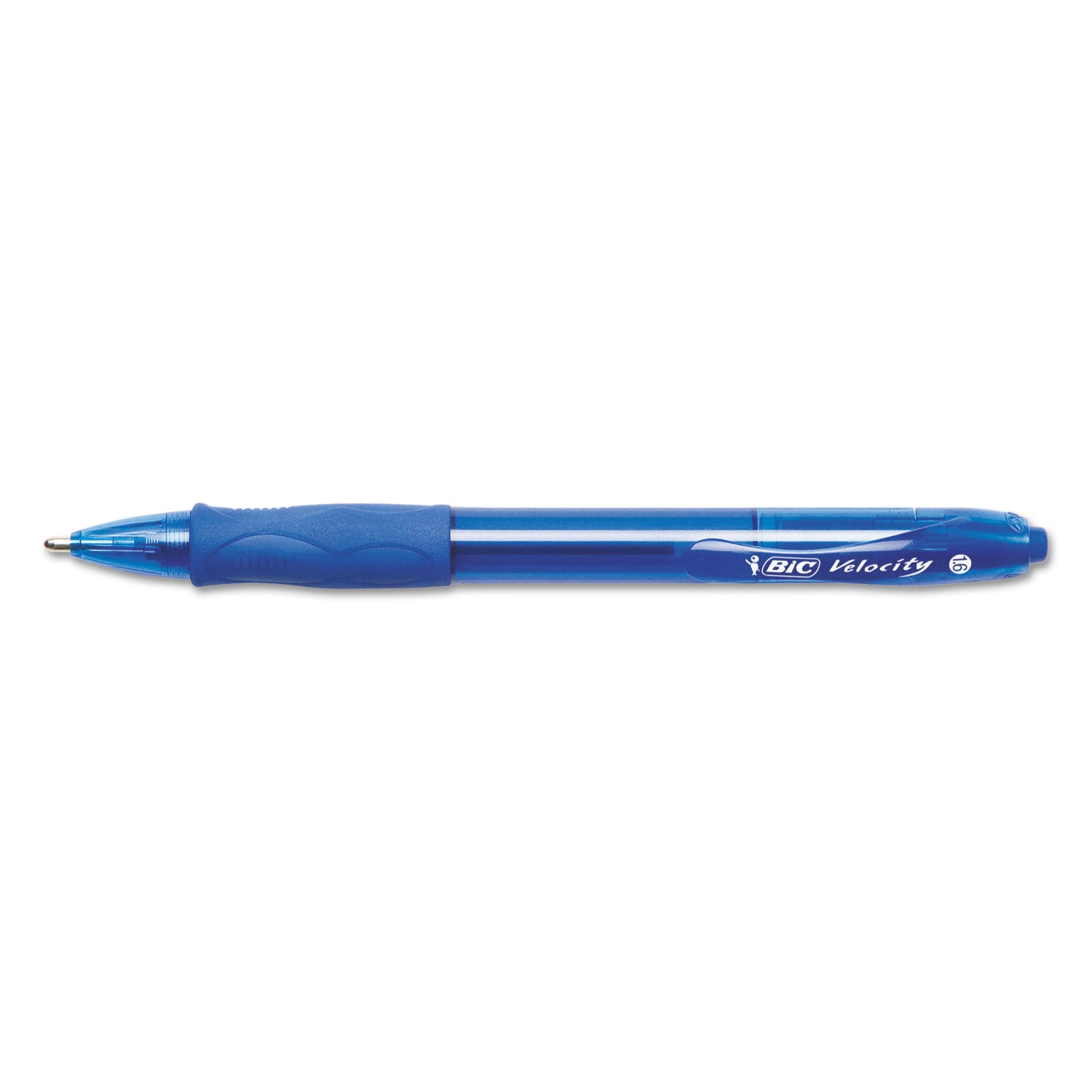 BIC® GLIDE Bold Ballpoint Pen Value Pack, Retractable, Bold 1.6 mm, Blue Ink, Translucent Blue Barrel, 36/Pack