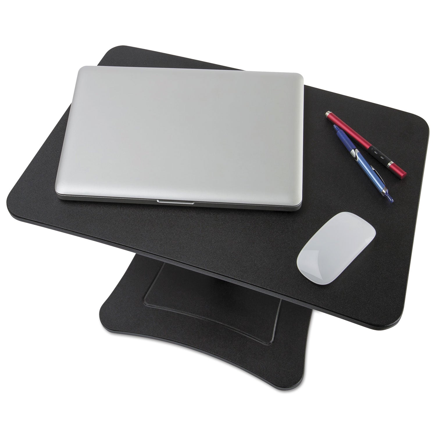 Victor® DC230 Adjustable Laptop Stand, 21" x 13" x 12" to 15.75", Black, Supports 20 lbs