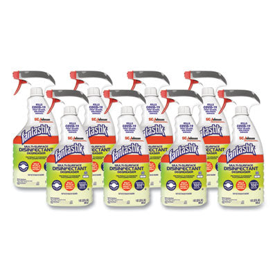 SC JOHNSON Multi-Surface Disinfectant Degreaser, Herbal, 32 oz Spray Bottle, 8/Carton - Flipcost
