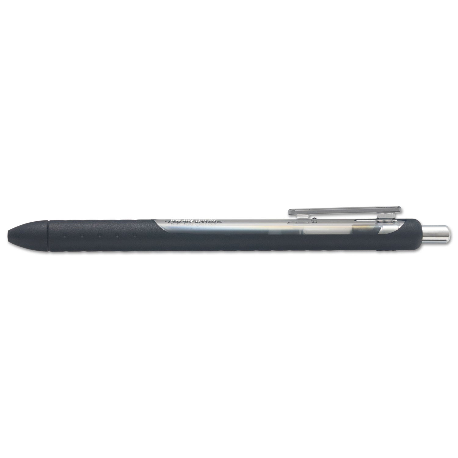 InkJoy Gel Pen, Retractable, Medium 0.7 mm, Black Ink, Black Barrel, Dozen Paper Mate® Flipcost