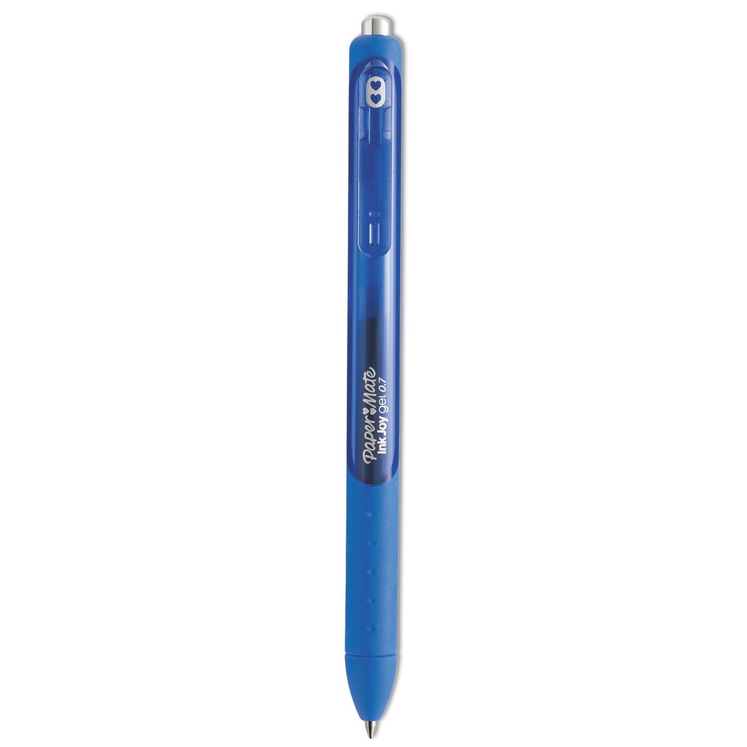 InkJoy Gel Pen, Retractable, Medium 0.7 mm, Blue Ink, Blue Barrel, Dozen Paper Mate® Flipcost