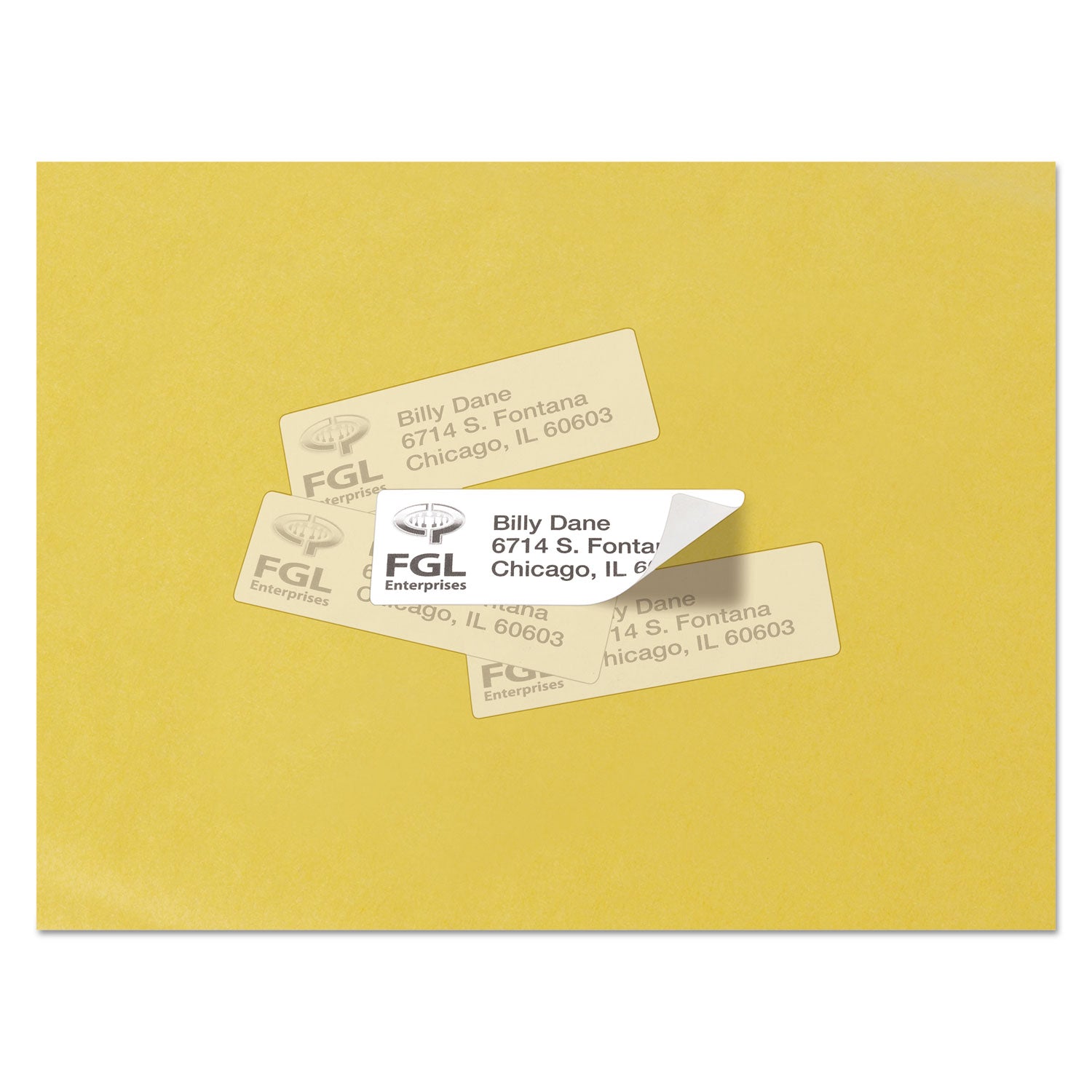 Avery® Repositionable Address Labels w/SureFeed, Laser, 1 x 2.63, White, 3000/Box