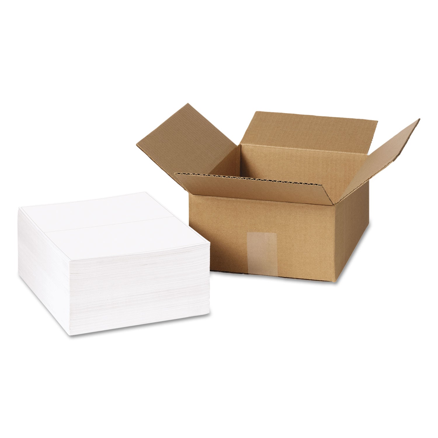 Avery® Shipping Labels w/ TrueBlock Technology, Inkjet/Laser Printers, 5.5 x 8.5, White, 2/Sheet, 500 Sheets/Box