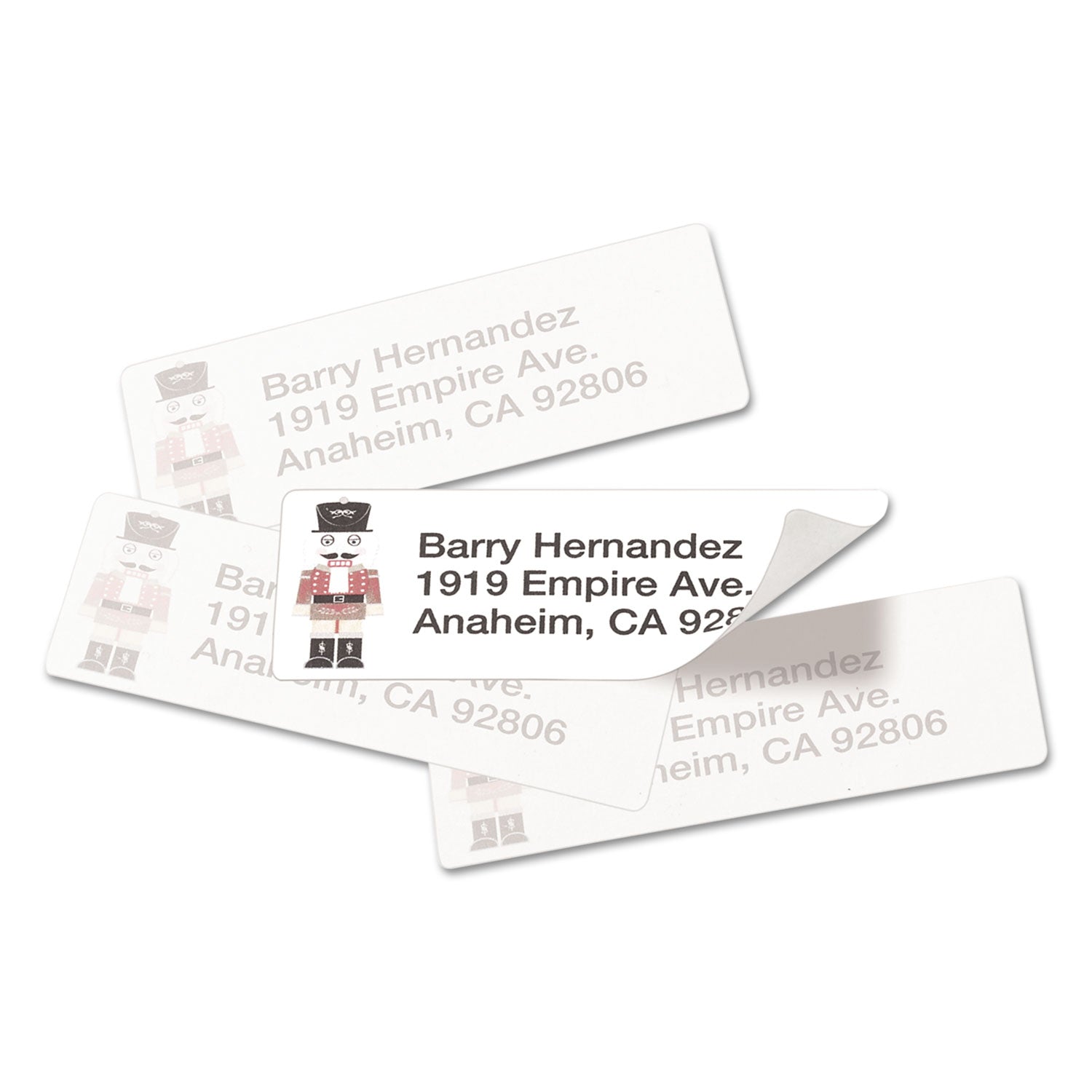 Avery® Repositionable Address Labels w/SureFeed, Laser, 1 x 2.63, White, 3000/Box