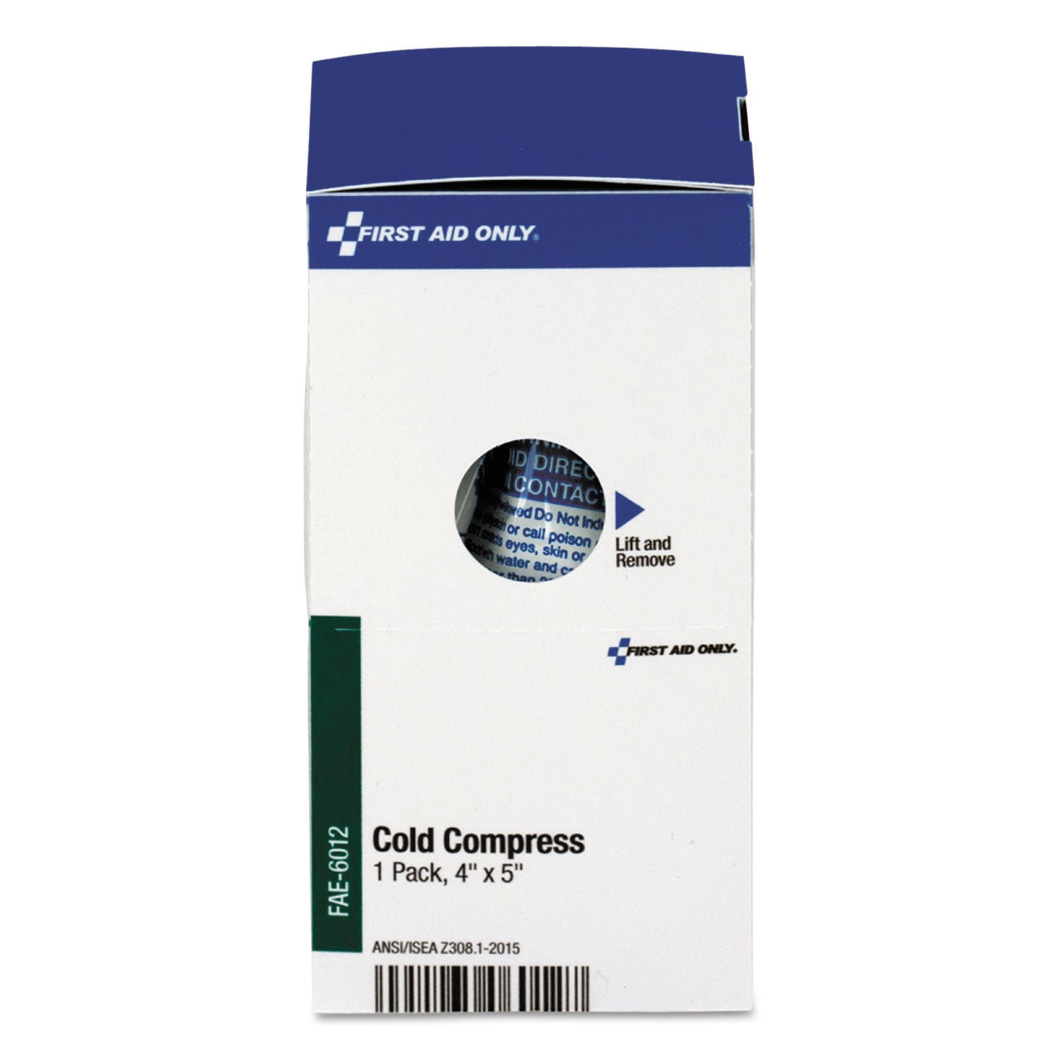 First Aid Only™ SmartCompliance Instant Cold Compress, 5 x 4