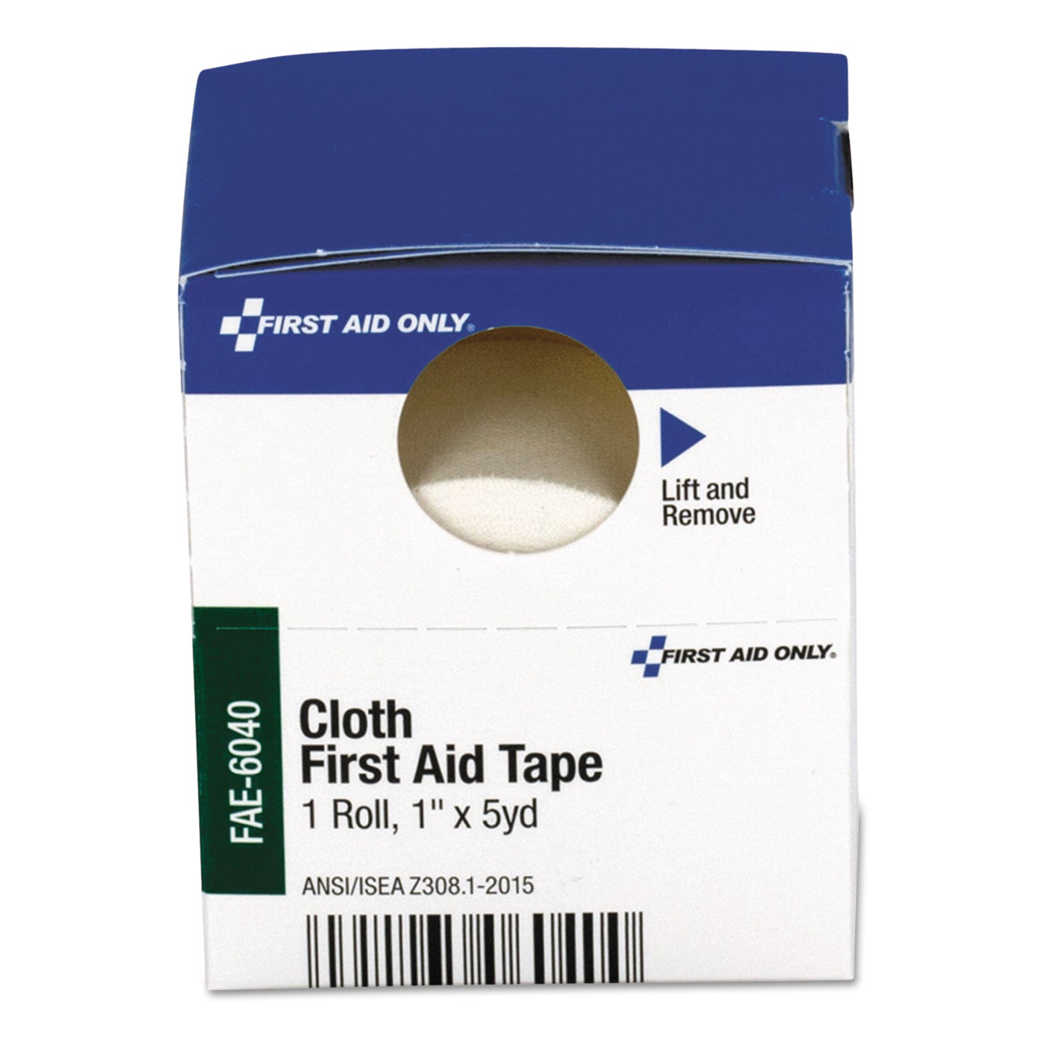 First Aid Tape, Acrylic/Cloth, 1" x 5 yds, White First Aid Only™ Flipcost