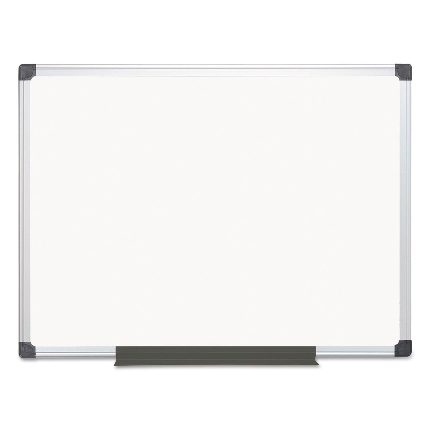 Value Melamine Dry Erase Board, 36 x 48, White Surface, Silver Aluminum Frame