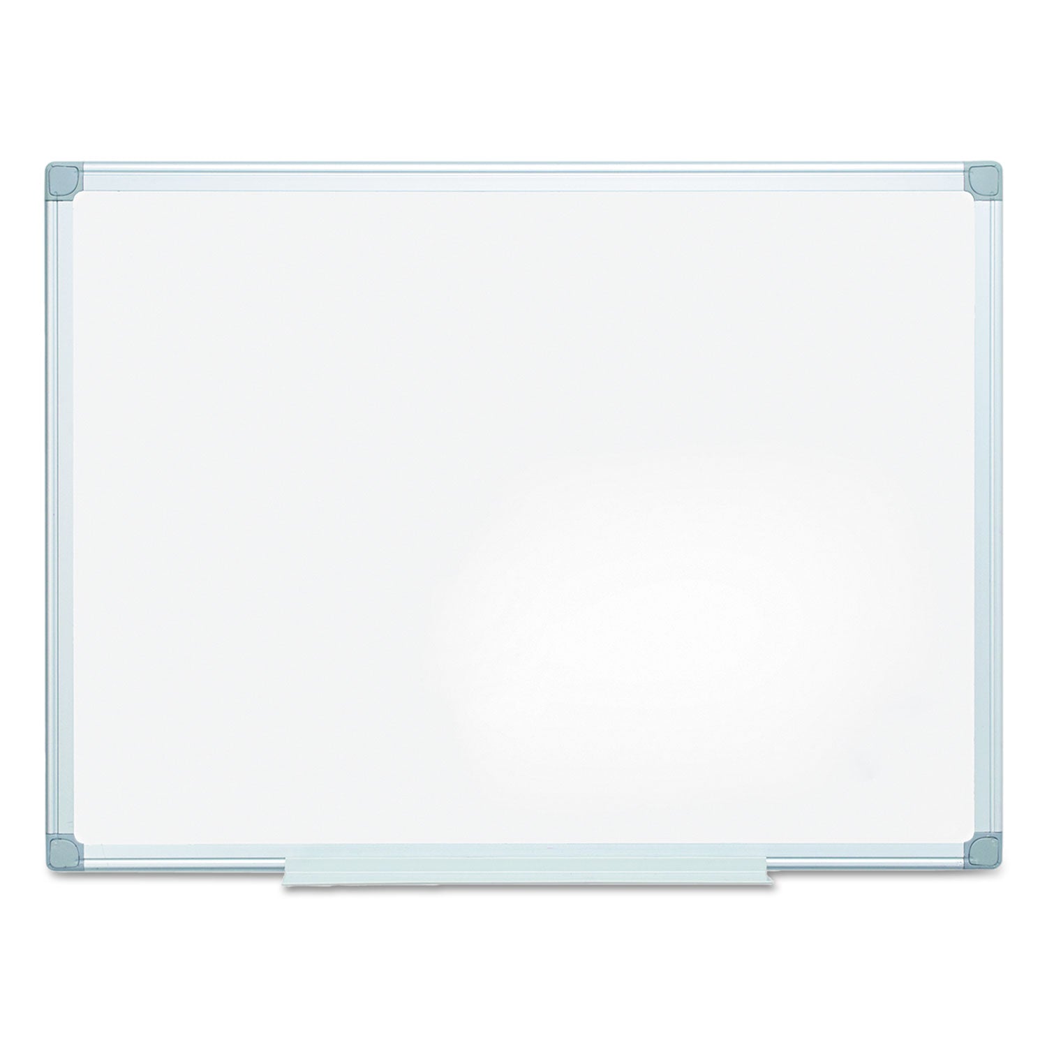 Earth Silver Easy-Clean Dry Erase Board, Reversible, 48 x 36, White Surface, Silver Aluminum Frame