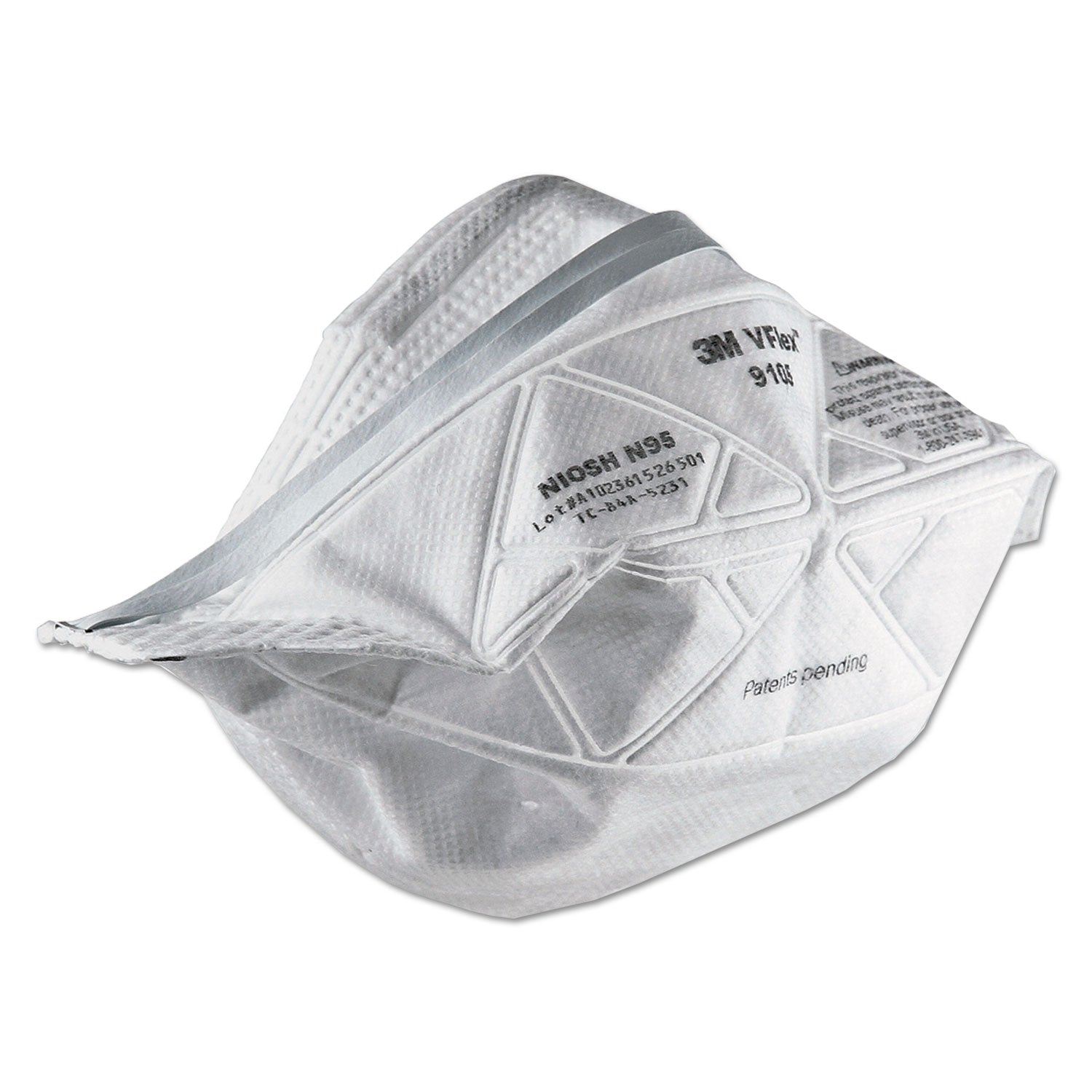 3M™ VFlex Particulate Respirator N95, Standard Size, 50/Box