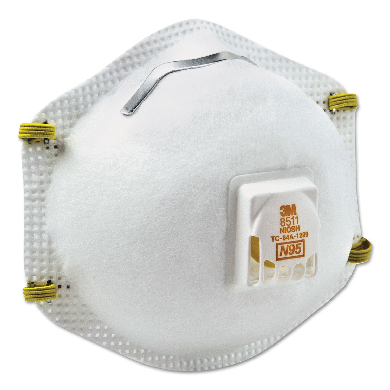 3M™ Particulate Respirator w/Cool Flow Exhalation Valve, Standard Size, 10/Box