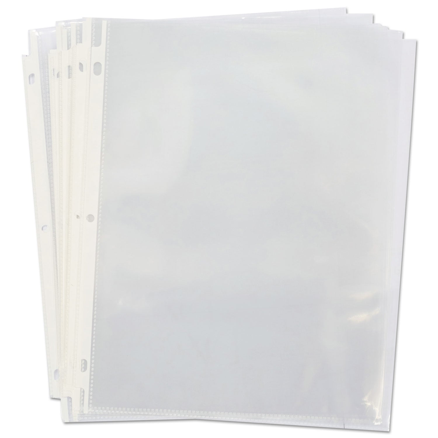 Universal® Top-Load Poly Sheet Protectors, Economy, Letter, 100/Box