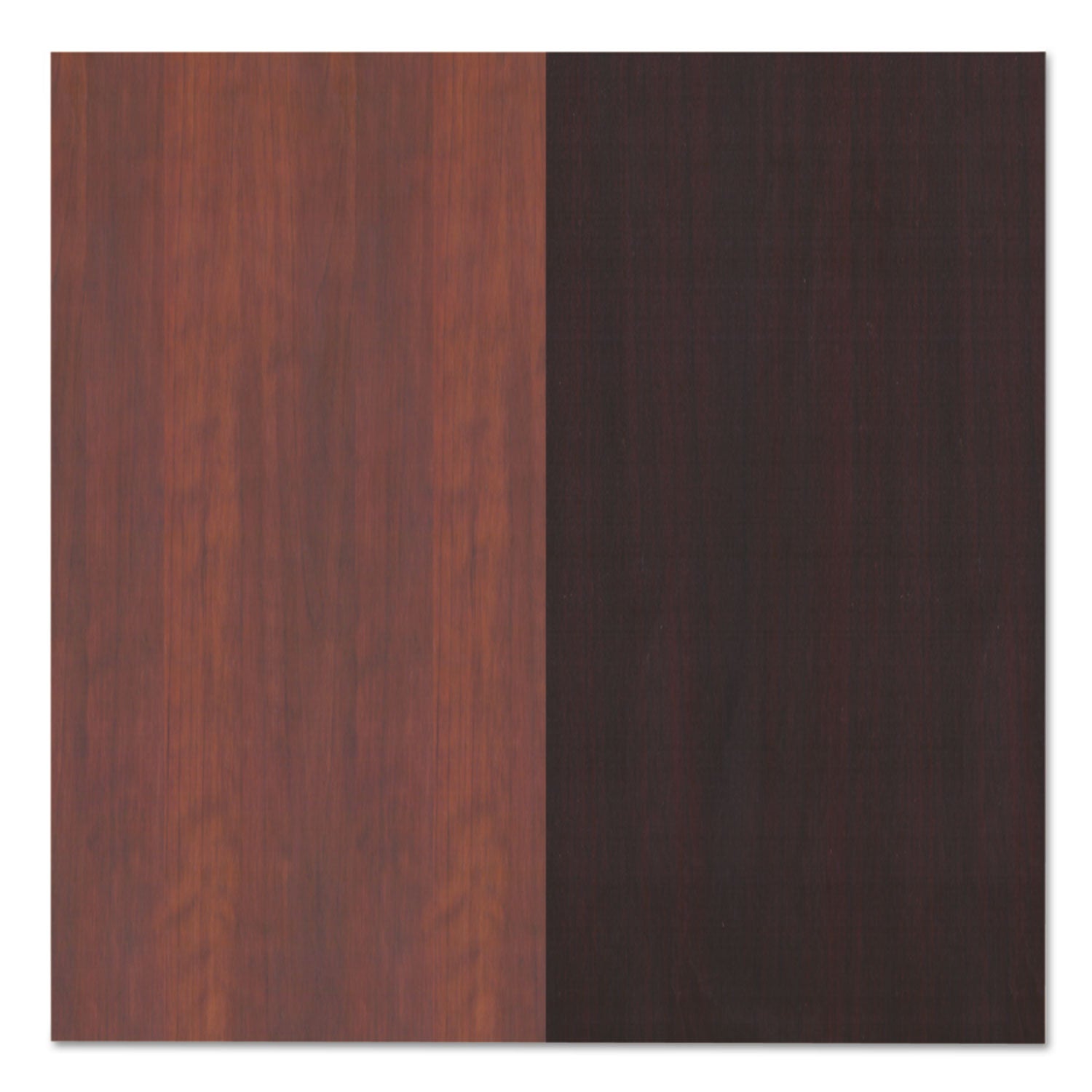 Alera® Reversible Laminate Table Top, Rectangular, 59.5w x 23.63,Medium Cherry/Mahogany