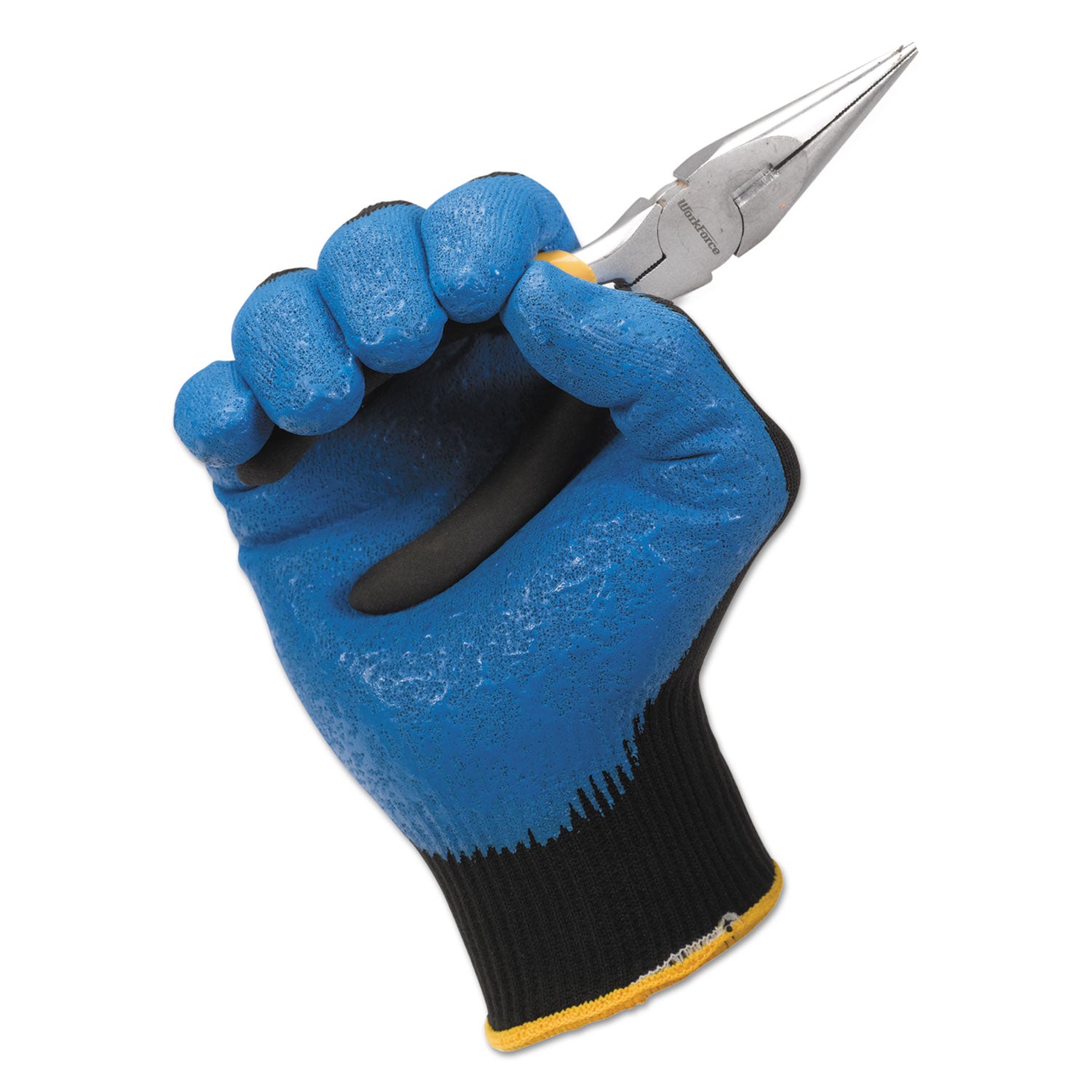 KleenGuard™ G40 Foam Nitrile Coated Gloves, 250 mm Length, X-Large/Size 10, Blue, 12 Pairs