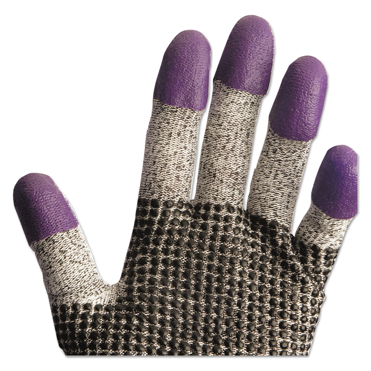 KleenGuard™ G60 Purple Nitrile Gloves, 240 mm Length, Large/Size 9, Black/White, Pair