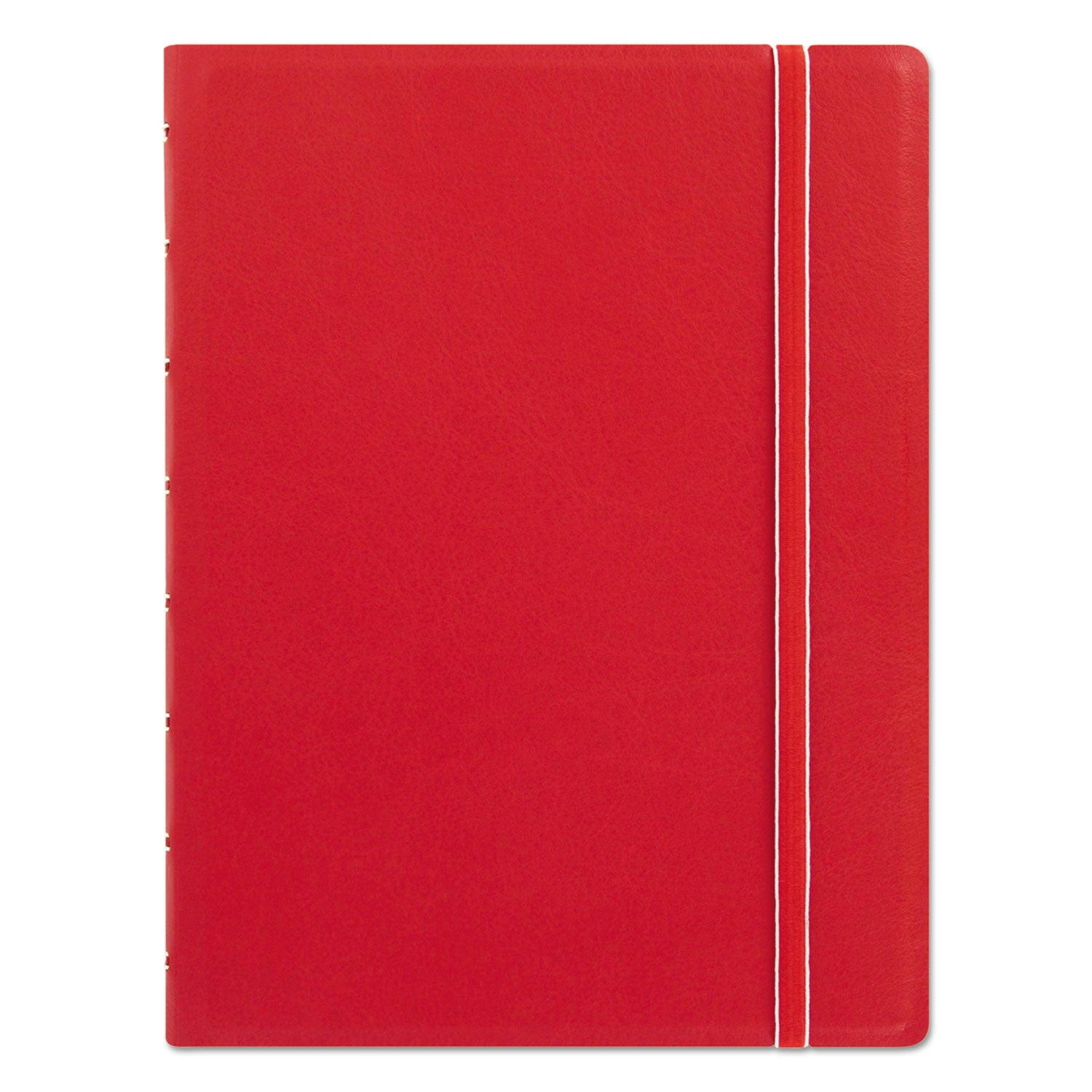 Filofax® Notebook, 1-Subject, Medium/College Rule, Red Cover, (112) 8.25 x 5.81 Sheets